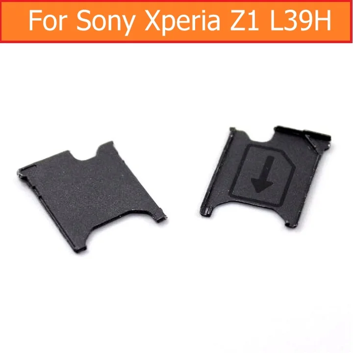 New Genuine Sim Card Tray Adapter For Sony Xperia Z1 L39h C6902 C6903 C6905  C6906 Sim Card Slot Tray For Sony Z1 Sim Card Reader - Mobile Phone Flex  Cables - AliExpress