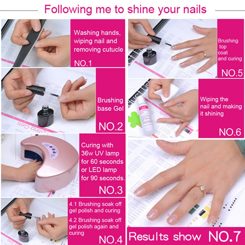Cores da Moda Disponíveis para Salão de Beleza Lote 2021 Marca Nova Gelexus Embeber Fora uv Unha Gel Polonês 290 60 Pçs - 15ml 10 gelexus embeber fora uv unha gel polonês