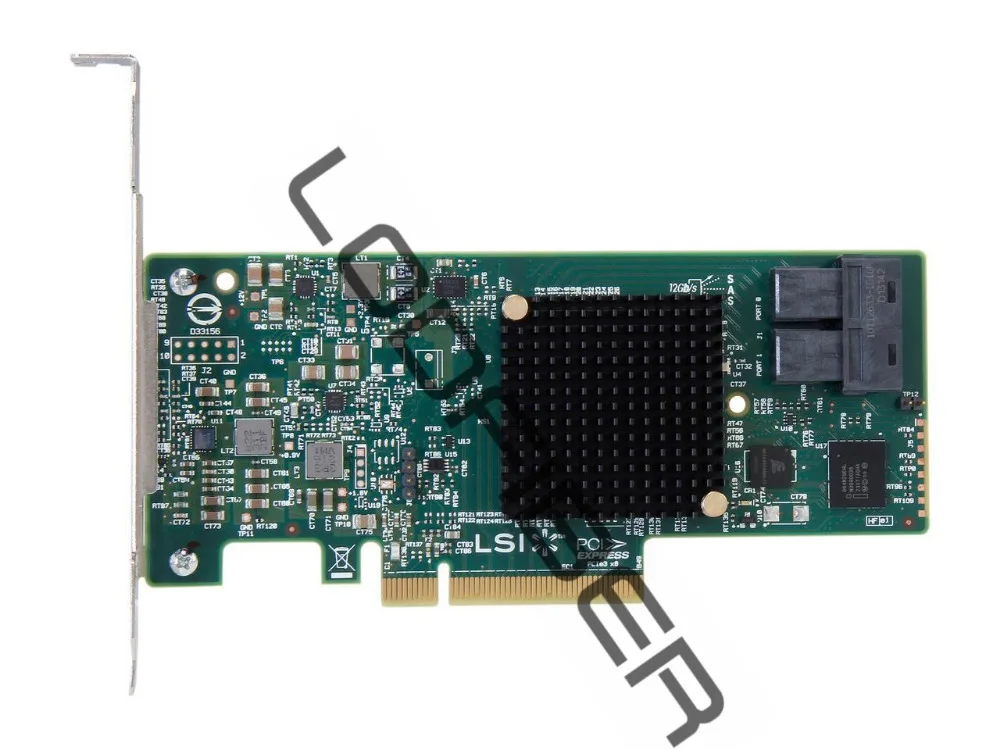 

LODFIBER For LSI SAS3008 9300-8I Host Bus Adapter PCI-E 3.0 SATA / SAS 8-Port SAS3 12Gb/s