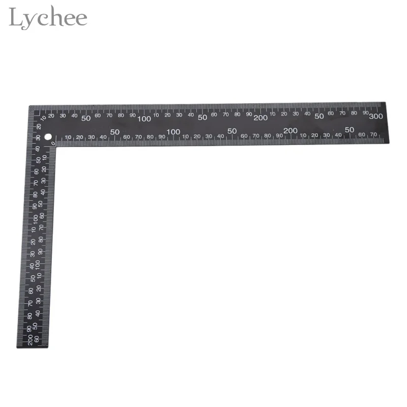 

Lychee 1pc Right Angle Ruler DIY Leather Sewing Tool For Handmade Embroidery Craft