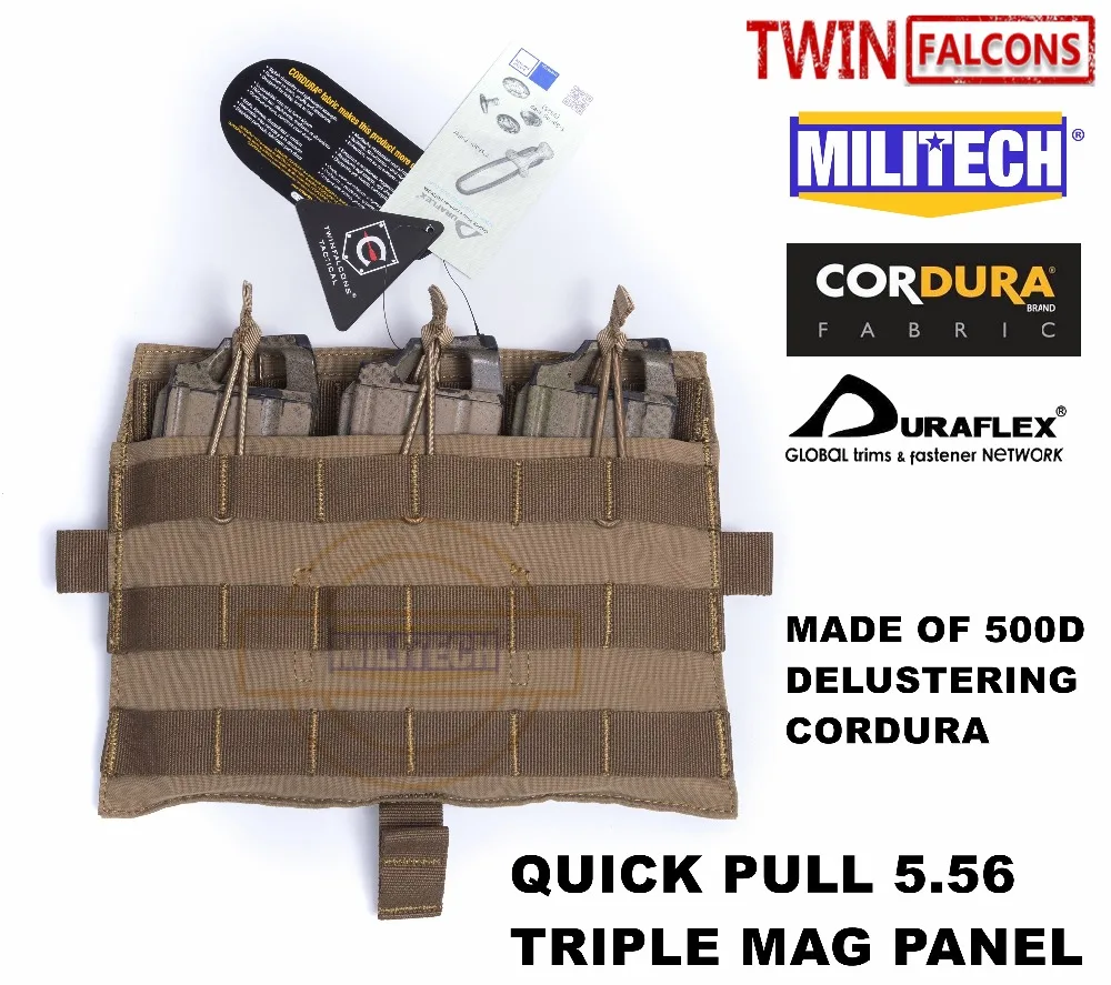 QUICK PULL 5.56 TRIPLE MAG PANEL CB-4