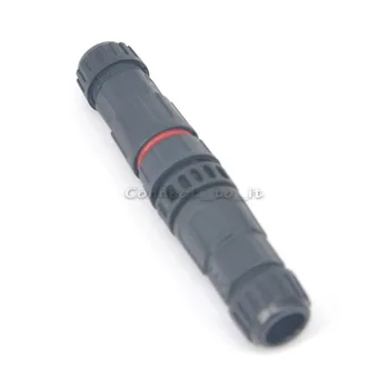 

10 Pieces M19 4 Pin Waterproof Connector Adapter Male Female Led Light Lamp IP68 Electrical Connector 4pin Wire Contacts Adapter