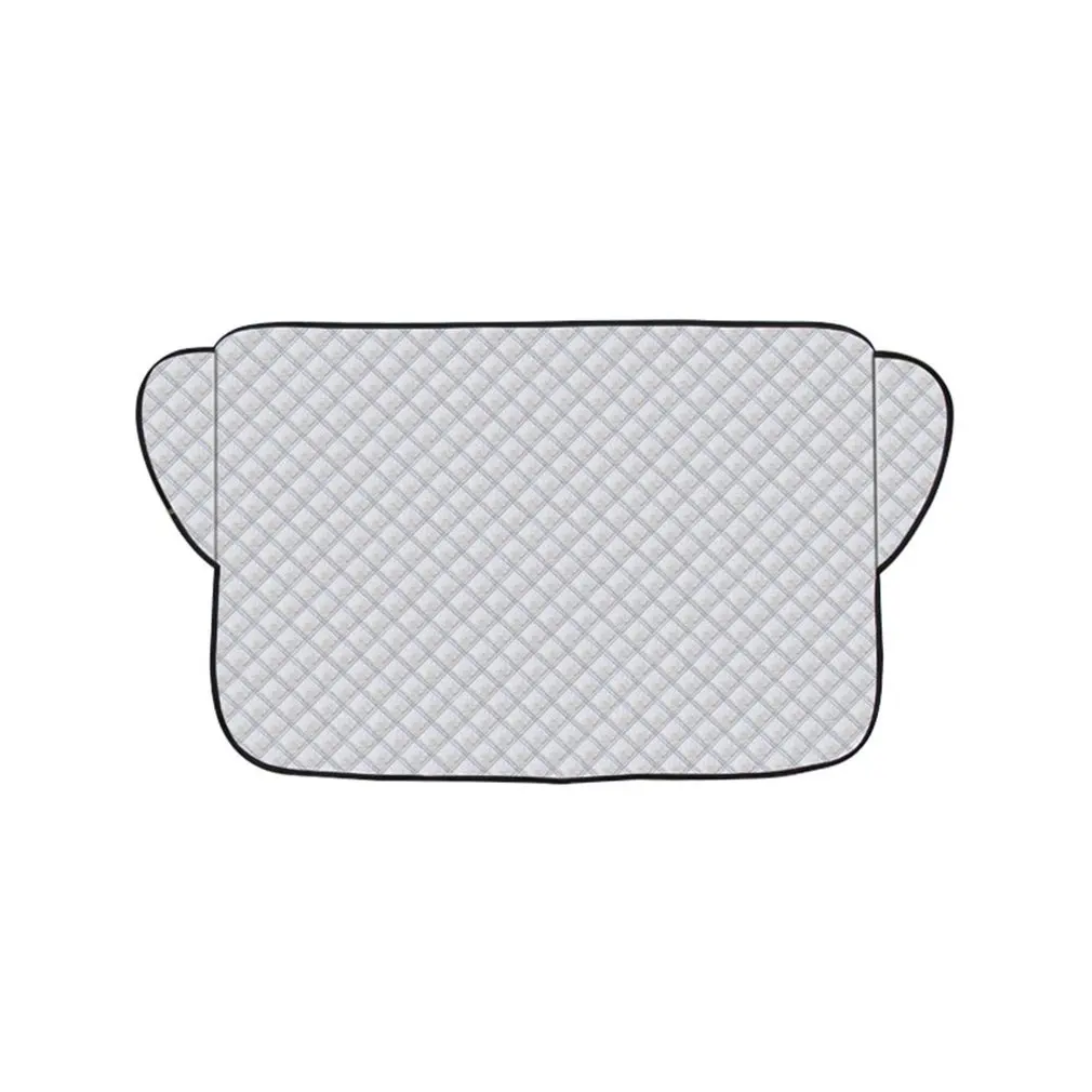 

Car Thick Flocking Half Cover Front Gear Winter Snow Block Car Sunshade Off-road Suv Front Sun Block