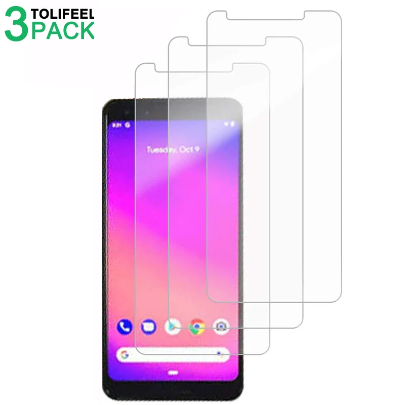 

3Pcs Tempered Glass For Google Pixel 3A XL Screen Protector 2.5D 9H Protective Film For Google Pixel 3A On Glass
