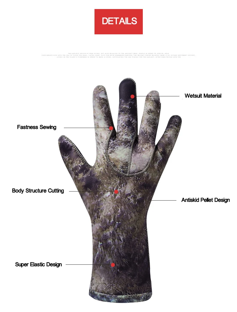 SBART 3 мм неопреновые перчатки для подводного плавания мужские против царапин Медузы зимние теплые перчатки для катания на лыжах для дайвинга, подводной охоты оснастки Мужские t