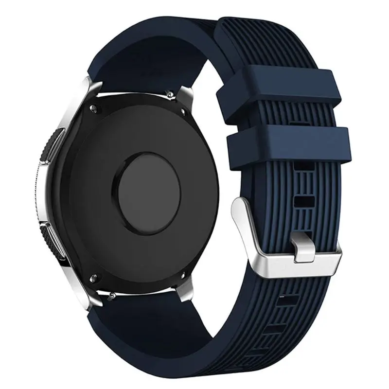 Силиконовый ремешок на запястье для samsung Galaxy Watch 46 мм SM-R800 Смарт-часы samsung gear S3 ремешок для часов Huami Amazfit Stratos2