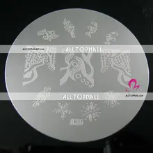 200x Pro Класс 7 см Дизайн ногтей тиснения Таблички DIY Дизайн ногтей Дизайн