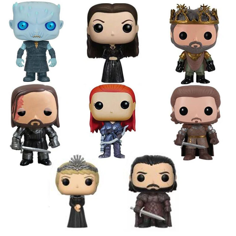 

Game of Thrones Characters Vinyl Figure Collection Model Toys with retail box for collection