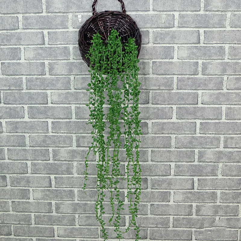 Зеленое растение искусственный любовник слезы суккуленты на стену Искусственные цветы домашний декор лозы Свадебная декоративная имитация цветка