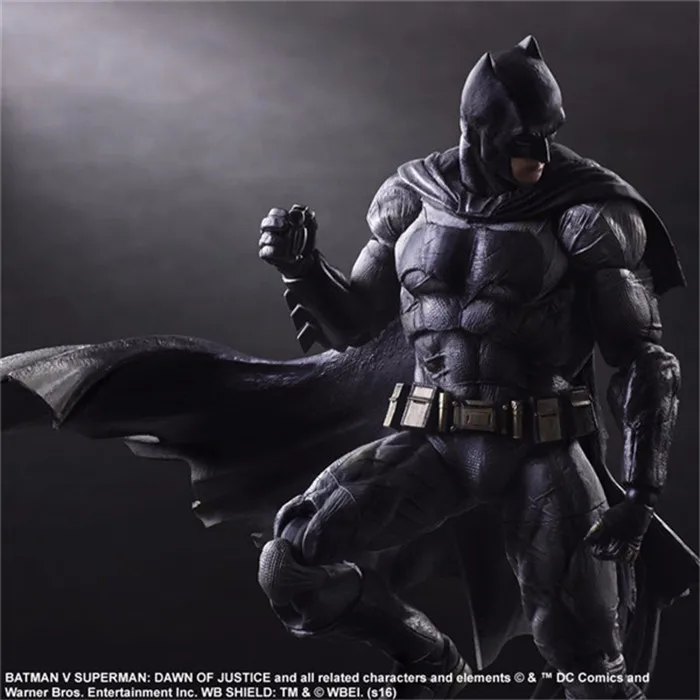 Play Arts Kai фигурки Бэтмен Dawn of Justice ПВХ игрушки 270 мм аниме фильм модель Playarts Kai сильно бронированный Бэтмен