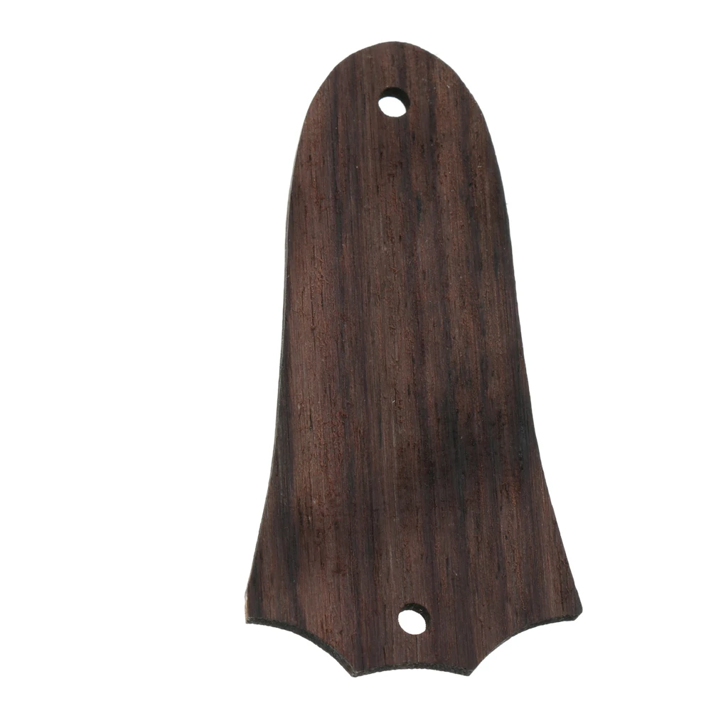 Electric Guitar Truss Rod Cover 2/3 Holes DIY Part Rosewood/Mahogany Bell Shape Accessories