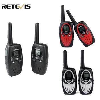 2pcs Mini Walkie Talkie Kids Radio RETEVIS RT628 0.5W UHF 446MHz EU Frequency Portable Hf Transceiver Ham Radio Kids gift A1026B