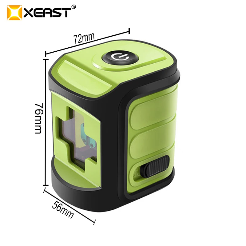 

XEAST XE-02A Laser Level Cross Line Horizonatal Vertival Self- leveling Mini Portable Laser Level