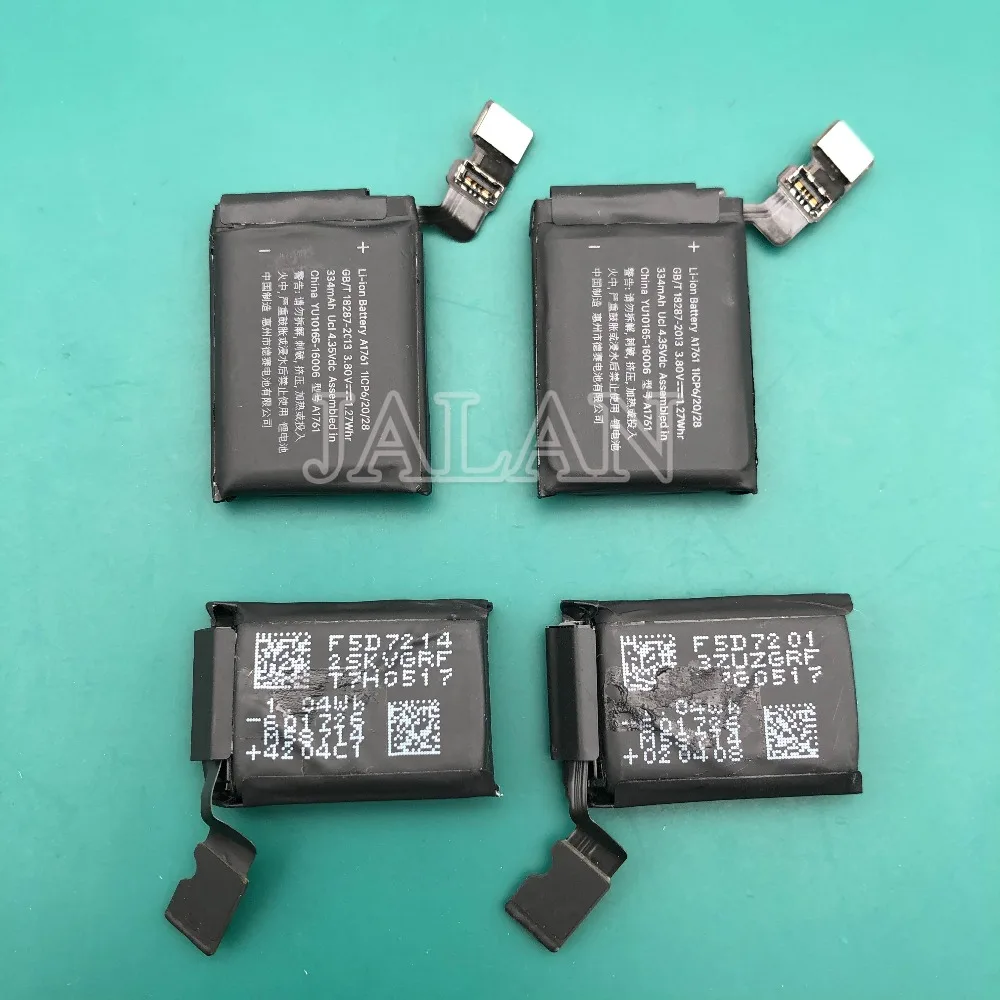 1 шт. Оригинальная батарея для Apple watch Series 1 2 3 A1578 A1579 A1760 A1848 A1850 A1875 38 мм 42 мм LTE gps настоящие батареи