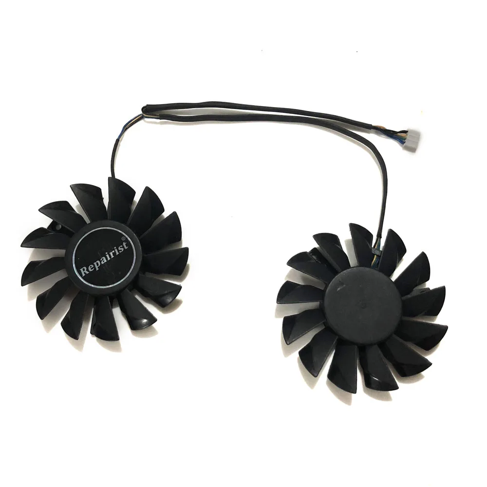 2 шт./компл. GPU VGA карты двойной кулер вентиляторы для MSI R7850 HD7850 R7950 HD7870 Графика карт