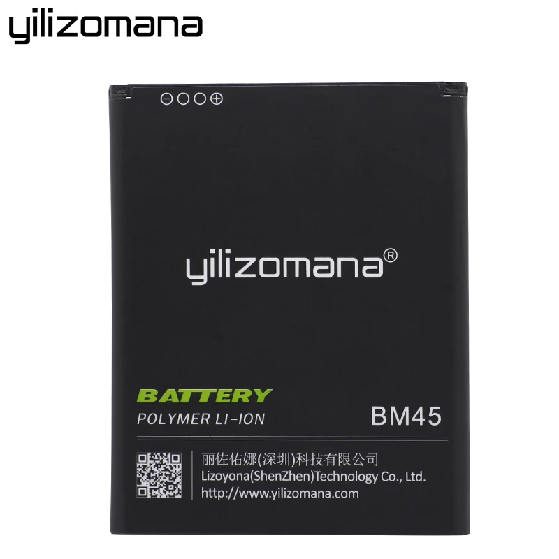 Литий ионный аккумулятор YILIZOMANA BM45 для Xiaomi RedMi Note 2 Bateria Hongmi Red Rice Note2 сменные батареи