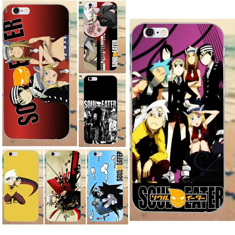 

Diwqxr For Xiaomi Redmi 4 3 3S Pro Mi3 Mi4 Mi4i Mi4C Mi5 Mi5S Mi Max Note 2 3 4 Soft TPU Phone Case Cover anime Soul Eater