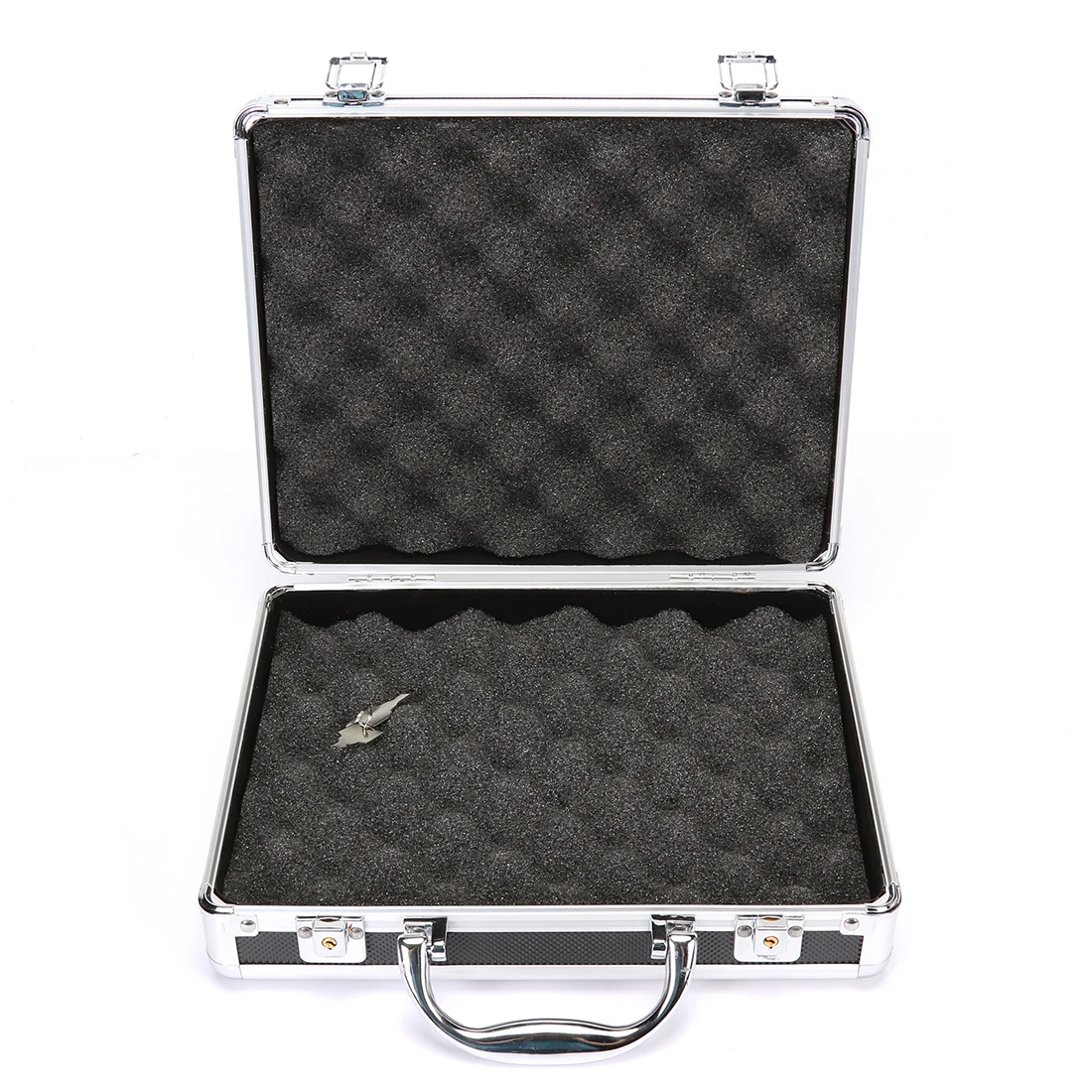 

Rowsfire Shockproof Drop Resistance Aluminium Safety Box Storage Case for Glock G18 Mini Water Gel Beads Blaster - White/Black
