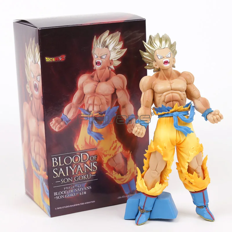 Dragon Ball GT Blood of Saiyans Special III Son Goku Super Saiyan 4 PVC Figure Collectible Model Toy - Цвет: C box