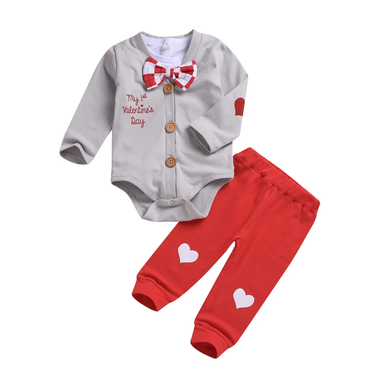 

Fashion Baby Girls Set Toddler Suit Baby Romper + Garment + Pants 3pcs Children Clothes