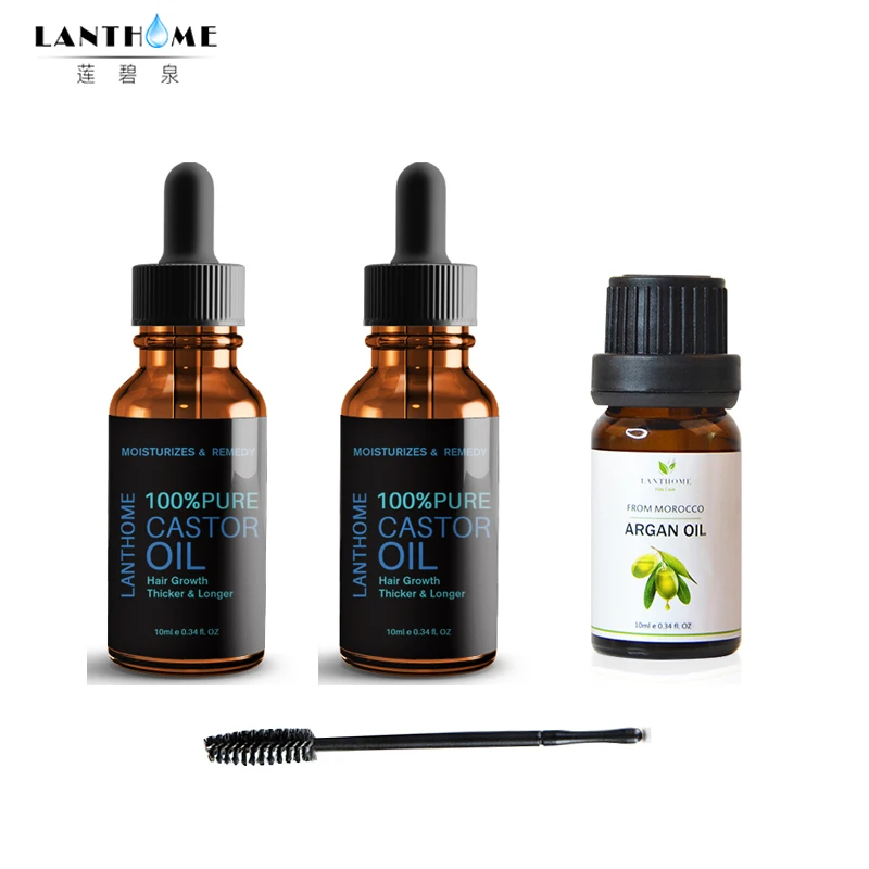 Castor Oil for Fast Hair Growth Argan Oil Hair Care Essence Oil Hair Serum & Scalp Treatment Repair Damage Hair Root