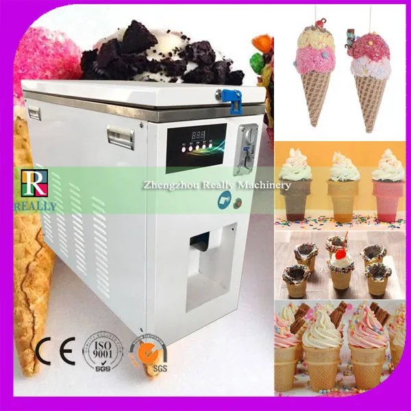 manufacturer prices automatic ice creama vending machine soft ice cream