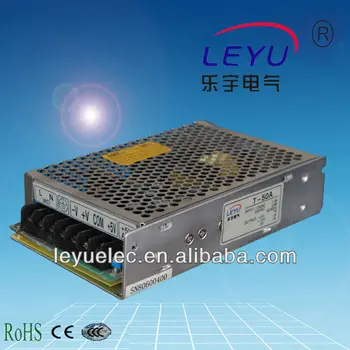 

Triple Output Switching Power Supply 50W 5V 12V -5V 7A 1A T-50A