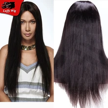 Cheap Silky Straight U Part Wigs With Baby Hair Glueless Virgin Brazilain Human Hair U Part Wigs Straight Middle Part For Sale