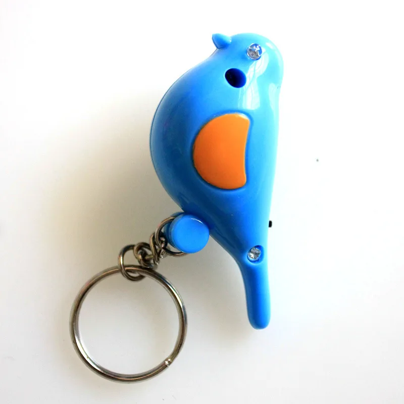 2016 new style whistle key finder birds key chains font b led b font light font