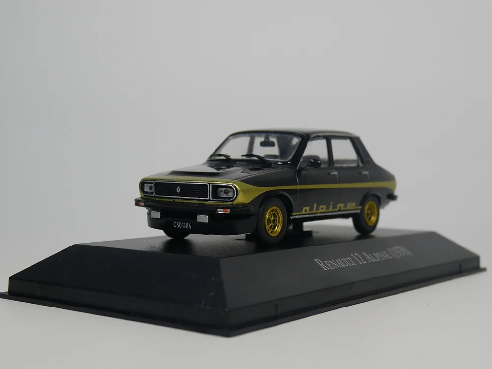 

ixo 1:43 RENAULT 12 ALPINE 1978 Diecast model car