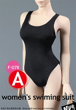 1/6 Scale Accessories Model Female Sheer Bodysuit Swimwear Mesh Bikini Sets