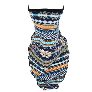 

Classical Lady Half-face Mask Soft Triangular Mask Breathable Women Bike Bicycle Mask Riding Windproof Sunscreen Collar MS003