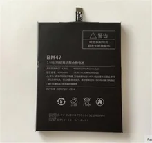 Для Xiaomi Редми 3 S Батареи BM47 Высокое Качество Большой Емкости 4000 мАч Аккумулятор Для 3X Редми Hongmi 3 S Смартфон