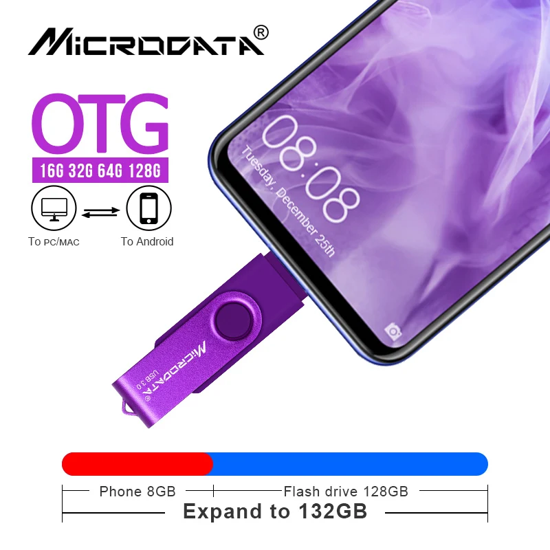 Металлический флеш накопитель USB 3 0 128 ГБ 64 32 16 8 Гб|USB флэш-накопители| |