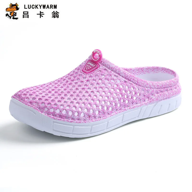 

Baotou cool slippers women's summer cave shoes travel non-slip and thick bottom breathable casual beach shoes
