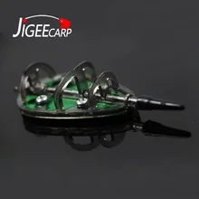JIGEECARP 1 шт. карповая штанга грубая Встроенная плоская метод набор фидера и формы для ловли карпа Фидер свинец грузило свинец Pesca 20-100 г