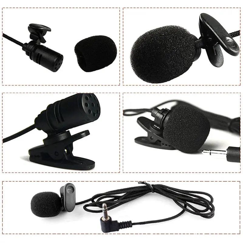 Портативные микрофоны для конференций 3 5 мм|clip microphone|conference microphonemicrophone lapel |
