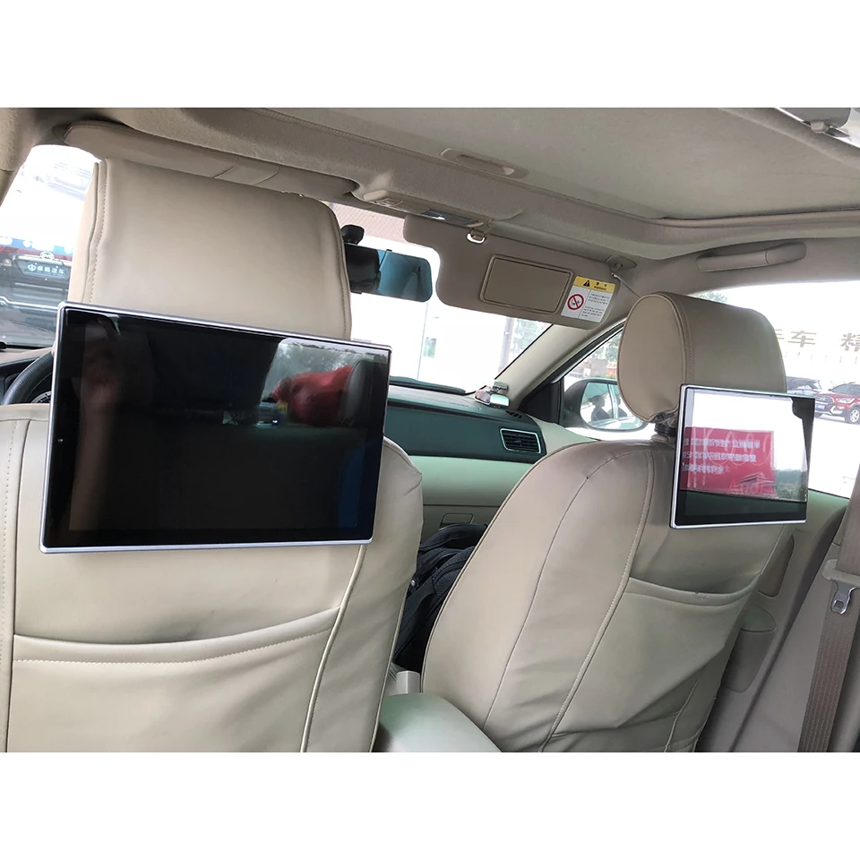 Best New Items 2018 Electronics Car Television Android Headrest With Monitor For Audi Q7 Auto Accessories TV Screen 11.8 Inch 2PCS 4