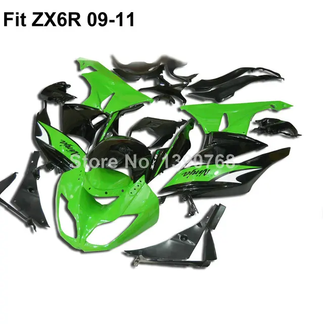 Aftermarket Body Parts Fairings For Kawasaki Ninja 636 Zx6r 2009