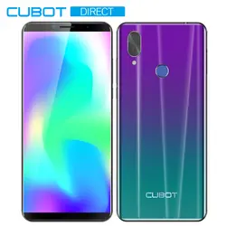 Cubot X19 смартфон Helio P23 Восьмиядерный 18:9 5,93 "2160*1080 FHD + Дисплей 4000 mAh 4 GB + 64 GB Android 8,1 телефон 4G LTE Dual Камера