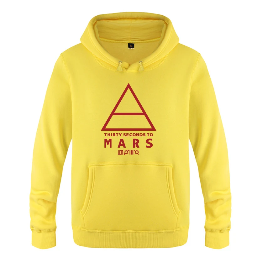 30 30 Seconds To Mars 30STM рок толстовки рэп мужские мужские с капюшоном флисовый пуловер толстовки - Цвет: HUAY HOT