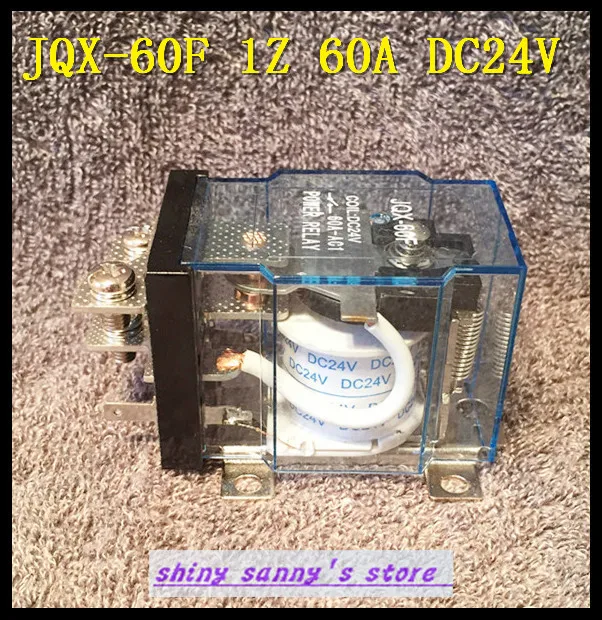 1 шт. JQX-60F 1Z 60A DC 24 В Катушка мощность реле бренд