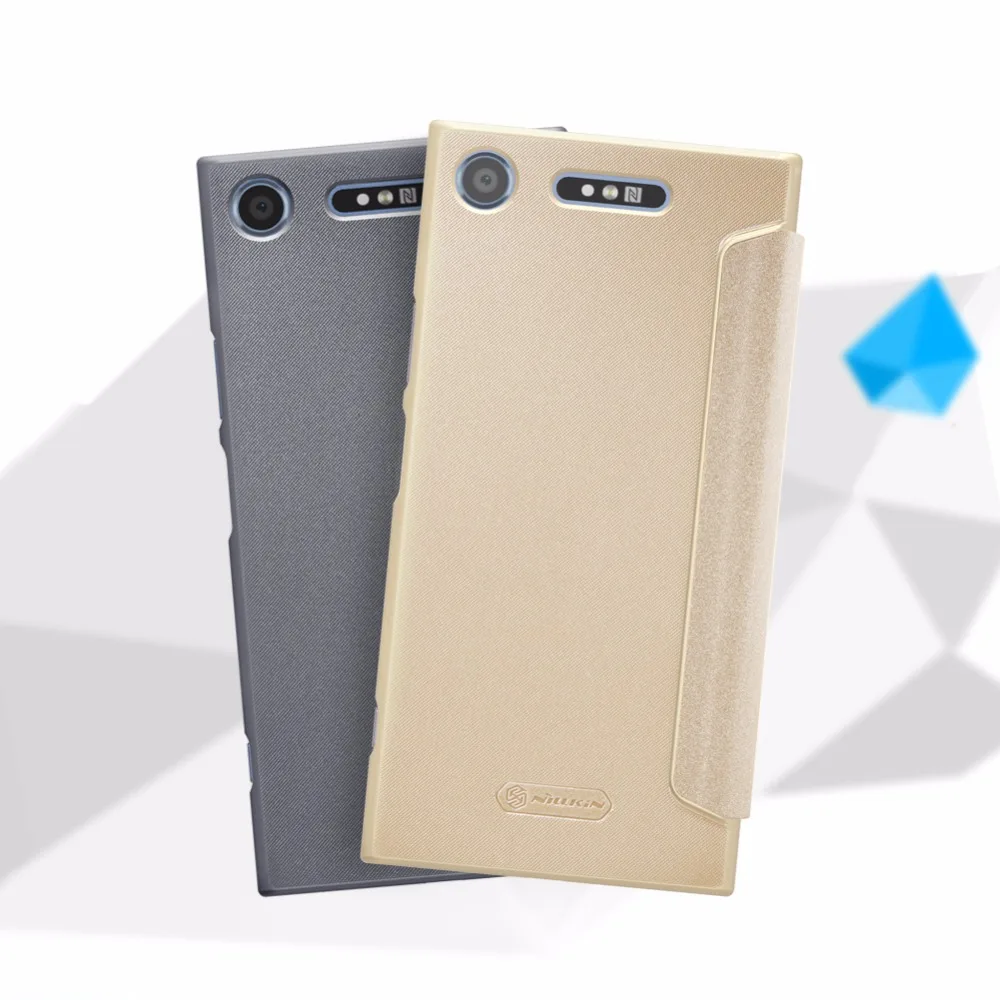 Nillkin для sony Xperia XZ1 чехол 5 2 дюйма блестящий тонкий флип телефона s защитный