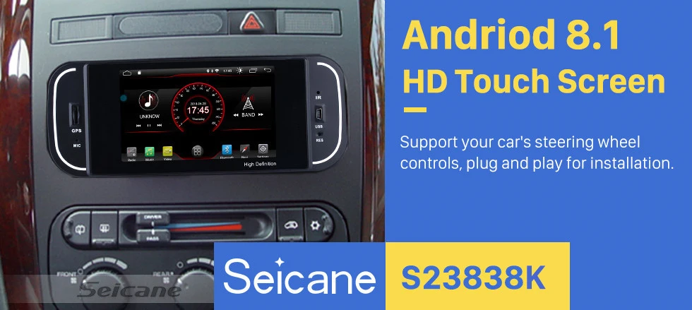 Seicane Android 8,1 5 дюймов Автомобильный Радио Стерео Navi gps блок плеер для 2001 2002 2003 2004 2005 2006 2007 Chrysler 300 м герметизирующая ptfe-лента для крейсер скейтборд