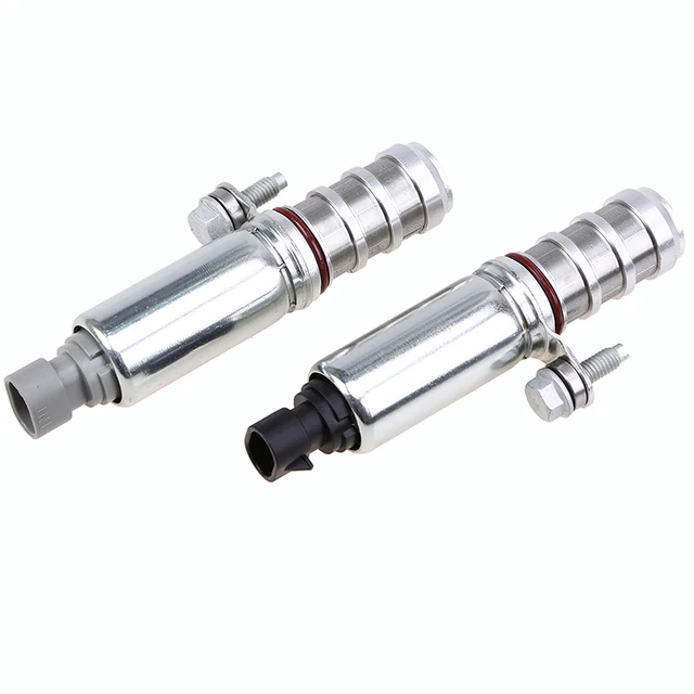 POSSBAY Silver Intake/Exhaust Camshaft Position Actuator Solenoids Fit