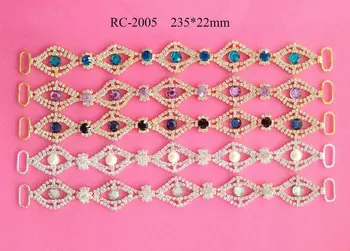 

Free shipping 10PCS rhinestone connector can mix colors(RC-2005)