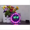 DS1302 Rotating LED Electronic Digital Clock 51 SCM Learning Board DIY Kit With Case ► Photo 3/6