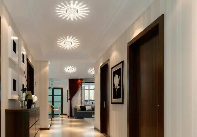 Assistled Colorpai 3 W Lampy Kryształowe Wejście Przedpokoju