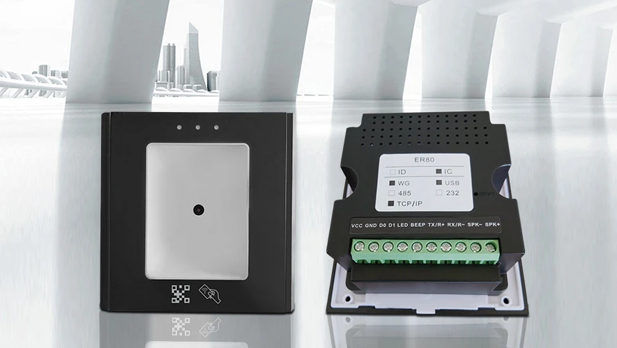 Er80mfqr Code,barcode Reader With Wiegand 26 Output, Reading Mifare