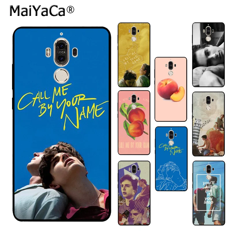 MaiYaCa позвоните мне по вашему имени новый роскошный чехол для телефона Huawei mate9 mate10